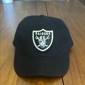 Los Angeles/Oakland/Las Vegas Raiders Black Vintage American Needle Snapback